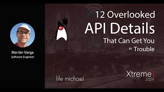 12 Overlooked API Details that Can Get You in Trouble  Marian Varga [upl. by Kavanaugh]