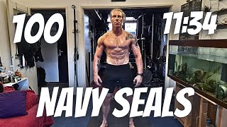 No Matter How You Feel Get Repping  100 Navy Seal Burpees  1134  300 Pushups [upl. by Domash]