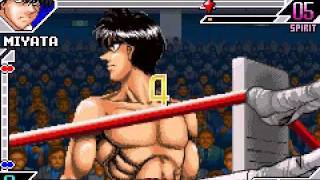 miyata vs ippo hajime no ippo gba level hard [upl. by Redep779]