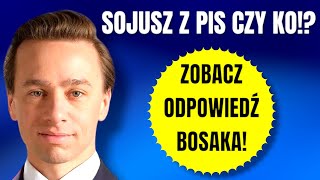 Ważne słowa Bosaka Chodzi o współpracę z PiS [upl. by Arvell]