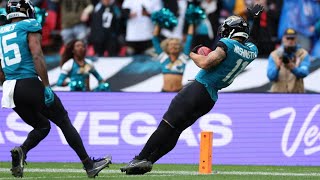 The Jaguars cap London tour with a victory over Patriots 3216 [upl. by Esinaej]