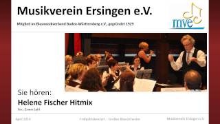 Helene Fischer Hitmix  Musikverein Ersingen  Frühjahrskonzert 2014 [upl. by Nairdad]