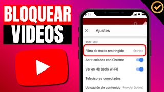 Como BLOQUEAR VIDEOS de YOUTUBE PARA NIÑOS  Tutorial Paso a Paso [upl. by Estas]