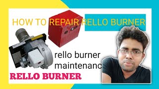 how to rello burner repair  Riello burner maintenance [upl. by Avrom899]