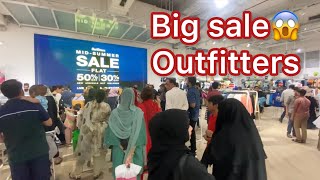 Outfitters End of Season Sale 50off 😱On summer Stock  Lucky one Mall [upl. by Naxela]