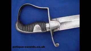 British 1796 pattern light cavalry sabre [upl. by Gerard]