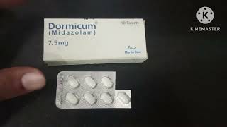 Dormicum 5mg Tablet Uses in Urdu Dormicum 75mg Tablet Uses Midazolam Dormicum Injection Uses [upl. by Kathrine]