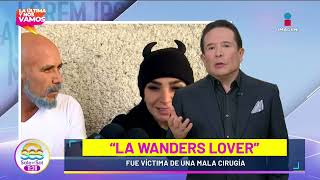 La Wanders Lover VÍCTIMA de mala cirugía podrían cercenarle los glúteos  Sale el Sol [upl. by Nahsor]