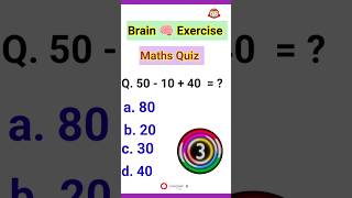 Maths Quiz 23 🤔 1million maths mathstricks quiz quiztime iqtest [upl. by Gnilyarg674]