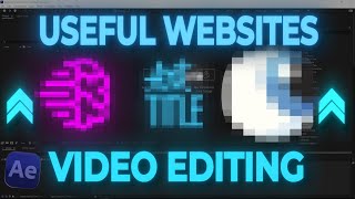 USEFUL WEBSITES ALL VIDEO EDITORS NEED TO USE [upl. by Enived]