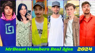 Mrbeast Crew Members Real Name And Ages [upl. by Marthena]