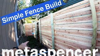 The Simplest Fence You Can Build [upl. by Haleelahk]