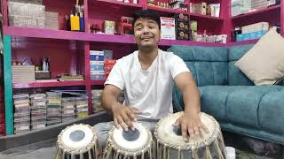 Aaja Bholi Harek Saajh  Tabla Cover By Bikhyat Hyoju  Narayan Gopal [upl. by Trish]