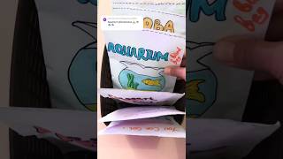 ASMR Aquarium Blind Bag 🐠🐠🐠 asmr squishy diy craft blindbag fish aquarium shorts [upl. by Del71]