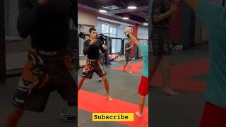 Ushiro Mawashi Geri training karate shorts kyokushinway [upl. by Vincentia]