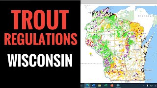 Wisconsin Trout Fishing Regulations  Easy Online Tool [upl. by Aihseuqal647]