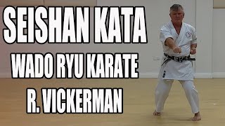 Seishan Kata  Wado Ryu Karate [upl. by Ytirehc521]