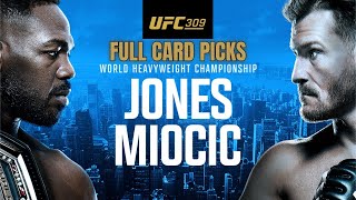 Full Card Breakdowns UFC 309 Jones vs Miocic [upl. by Templa]