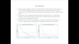 Principal Component Analysis and Factor Analysis [upl. by Stedman]