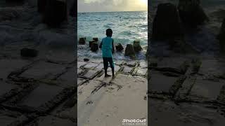 Fishing Lakshadweep kids lakshadweep fishing fareed rox [upl. by Owens77]