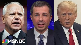 Buttigieg Trump stumped by HarrisWalz because he cant fathom public service [upl. by Judith]