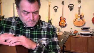 Who Knows Where The Time Goes  Sandy Denny Acoustic guitar lesson rhythm only [upl. by Yrellam]