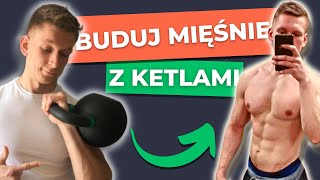 TOP 7 ćwiczeń do budowania MASY z KETTLEBELL dla początkujących [upl. by Kris]