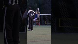 Interception to mid field  Cody Allen football flagfootball footballhighlights interception [upl. by Tibold]