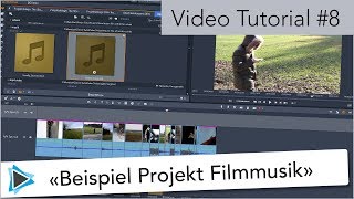 Audio und Musik Beispiel Projekt Unfall Szene Pinnacle Studio 21 Video Tutorial Deutsch Teil 3 [upl. by Oech645]