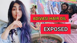 ADIVASI HAIR OIL EXPOSED  PART 2 kya kya jaata hai yeh oil mein 😱😱😱😱😱😱 adivasihairoil adahsharma [upl. by Noivaz]