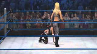 WWE 12  Natalya Signature amp Finishing Moves Vertical SuplexThe Sharpshooter [upl. by Ellierim]