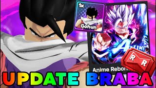 JA COMECEI A UPDATE 1 DO ANIME REBORN COM UMA SORTE ABSURDA NOVO MODO UNITS SHOP E MUITO MAIS [upl. by Quintessa382]