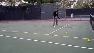 Pickleball Lesson Continue to work on the backhand cut slice [upl. by Jessen763]