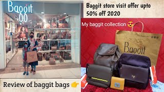 Baggit bag haul 2020 My baggit bags collection 😍 review sling bag  wallet  back pack [upl. by Lanford]