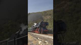 🇸🇰 Parní lokomotiva 498104 train vlaky steam railway lokomotiva locomotive history vlak [upl. by Leasa191]