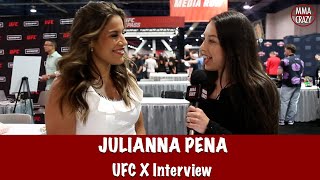 Julianna Peña will fight Raquel Pennington ‘to the death’ over back stabbing talks Amanda Nunes [upl. by Rahas]