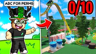 Getting STRANGERS To Build My Theme Park Tycoon 2 Park 🤨 [upl. by Arraeic70]