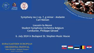 CNielsen Symphony no7 2nd movEOFed Eastern European Orchestra Festival 2024 [upl. by Annuaerb341]