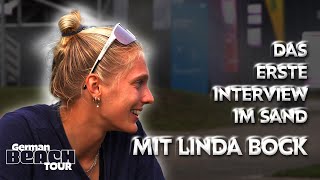 Linda Bock ist im Sand angekommen 😍 Exklusivinterview mit der ExAußenangreiferin vom Schweriner SC [upl. by Nylahsoj879]