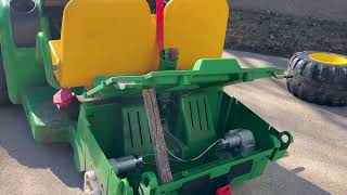 Motor Replacement on a John Deere Gator Ride On Toy Peg Perego [upl. by Kennith]