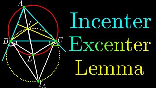 Unlock the Secrets of Incenter and Excenter with this Geometry Lemma [upl. by Lodge134]