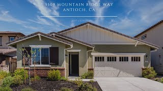 Just Listed  5508 Mountain Ridge Way Antioch CA [upl. by Florentia]