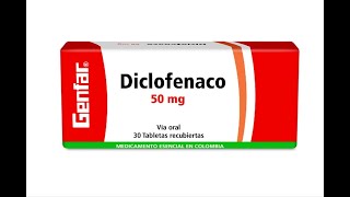 Diclofenaco ¿Para Que Sirve Indicaciones Y Contraindicaciones [upl. by Clava]