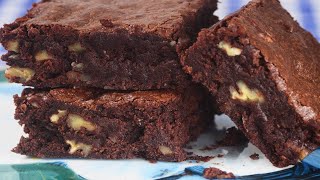 Cocoa Brownies Recipe Demonstration  Joyofbakingcom [upl. by Nica]