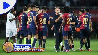 BARCA FC News Hansi Flick turns a deaf ear to Barcelona players’ request after El Clasico triumph [upl. by Gauntlett]