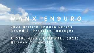 HENRY TIMEWELL Manx Enduro 2024 [upl. by Arlo654]