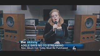 Adele Wont Stream New Album 25 [upl. by Douville]