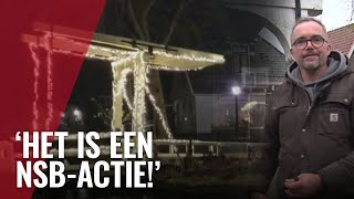 Kerstlichtjes op brug moeten uit door anonieme klager [upl. by Rafaellle]