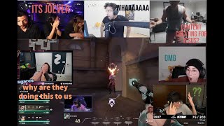 NA Streamers reacting to PRX CGRS owning NAs Last Hope EG on pistol 4k Shutdown [upl. by Yesor611]