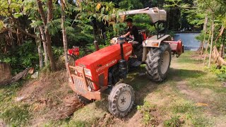 Swaraj 855 FE With Rotavator Farming  Rafik tractor wala [upl. by Afatsuom]